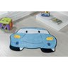Tapete Infantil de Quarto de Menino Formato Carro Azul Claro - 1