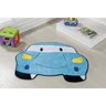 Tapete Infantil de Quarto de Menino Formato Carro Azul Claro - 11