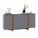 Ver imagem 2 de Buffet Quatro Portas Flow Sense Cinza