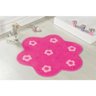 Tapete Infantil de Quarto 70cm x 70cm Jardim Flores Pink - 6