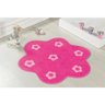 Tapete Infantil de Quarto 70cm x 70cm Jardim Flores Pink - 11