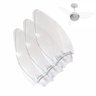 Hélice 3 Pás Para Ventilador Aliseu Smart Transparente - 1