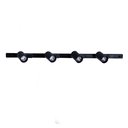 Ver imagem 1 de Kit Trilho Eletrificado Poptem 1M Com 3 Spots Led Preto De Teto/Parede 7W 3000K