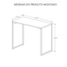 Mesa Industrial Metal e Tampo em Mdf 90x45x75 - 4