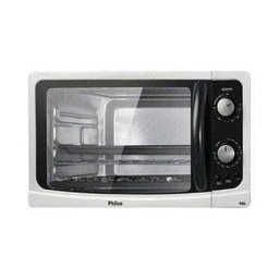 Forno Elétrico Philco 48L com Grelha Deslizante e Timer, Branco - 110V - 14