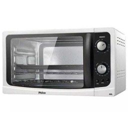 Forno Elétrico Philco 48L com Grelha Deslizante e Timer, Branco - 110V - 12