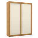Ver imagem 2 de Dormitório Tutto New 2 Portas, Cômoda 1 Porta e Berço Freijó/off White com Capitonê e Colchão