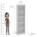 Ver imagem 3 de Estante 5 Prateleiras Clássico