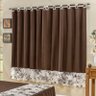 Kit Veneza Tabaco Casal com Cortina 2,00M x 1,80M 04 Peças - 3