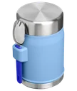 Ver imagem 3 de Pote Térmico com Garfolher Stanley 414ml - Blue Sky