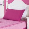 Colcha Mariana Rosa e Pink Solteiro 04 Peças - 2
