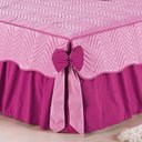 Ver imagem 3 de Colcha Mariana Rosa e Pink Solteiro 04 Peças