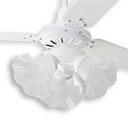 Ver imagem 6 de Ventilador de Teto Diamante Branco Loren Sid 3 Pás Brancas M3 - 127V