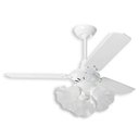 Ver imagem 2 de Ventilador de Teto Diamante Branco Loren Sid 3 Pás Brancas M3 - 127V