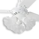 Ver mais imagens de Ventilador de Teto Diamante Branco Loren Sid 3 Pás Brancas M3 - 220V