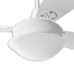Ventilador de Teto com Lustre 1777 Branco - Loren Sid - 2 Ventilador de Teto com Lustre 1777 Branco - Loren Sid - 2