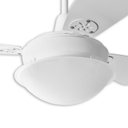 Ver imagem 6 de Ventilador de Teto com Lustre 1777 Branco - Loren Sid