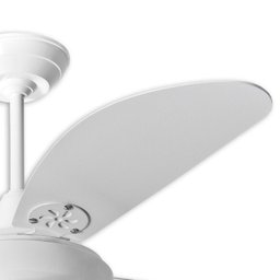 Ventilador de Teto com Lustre 1777 Branco - Loren Sid - 3 Ventilador de Teto com Lustre 1777 Branco - Loren Sid - 3