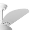 Ver imagem 3 de Ventilador de Teto com Lustre 1777 Branco - Loren Sid