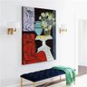 Quadro Decorativo Henri Matisse As Margaridas:90x60 cm/BORDA INFINITA - 2