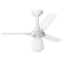 Ver imagem 1 de Ventilador de Teto Lumi Branco Loren Sid Diplomata 3 Pás Transparentes M3 127V/220V