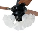 Ver imagem 7 de Ventilador de Teto Diamante Preto Loren Sid 3 Pás Mogno M3 - 127V