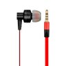 Fone de Ouvido Intra Auricular com Microfone - Preto e Verme - 3