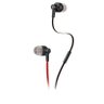Fone de Ouvido Intra Auricular com Microfone - Preto e Verme - 15