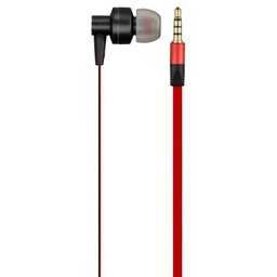 Fone de Ouvido Intra Auricular com Microfone - Preto e Verme - 11