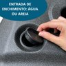 Base para Ombrelone Reforçada 60kg Suporte Água ou Areia 60x78 Importway Iwbo-60 - 4