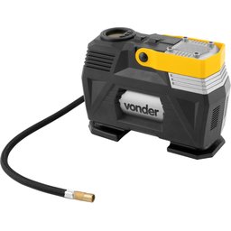 Compressor de Ar Automotivo Pequeno Portátil Vonder CAV 120 Com 3 Bicos Alça Para Transporte 12V - 6