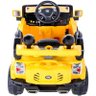 Jipe Elétrico de Trilha com Controle Remoto 12V Amarelo 927600 - Belfix - 3