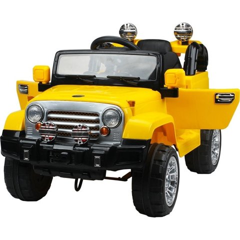 Jipe Elétrico de Trilha com Controle Remoto 12V Amarelo 927600 - Belfix