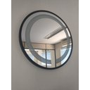 Ver imagem 4 de Espelho Led Frio Adnet 60cm Moldura Preto Sem Alça