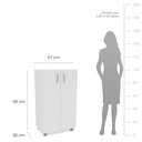 Ver imagem 7 de Armário Multiuso 2 Portas 4 Prateleiras Limeira 