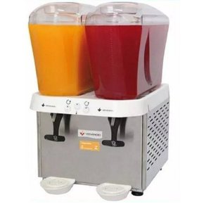 Refresqueira Inox 2 Reservatórios de 16 litros RV216 Venâncio 220v