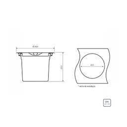 Lixeira de Embutir Clean Tramontina 5 Litros Inox 94518/005 - 6