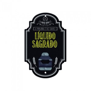 Abridor De Garrafa Parede Líquido Sagrado