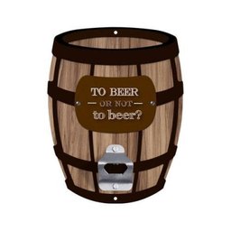 Abridor de Garrafa Parede Barril - To Beer or Not To Beer - 13