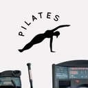 Ver imagem 1 de Adesivo de Parede Estúdio Pilates Preto