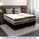 Ver imagem 2 de Cama Box Casal Bipartido Sintético + Colchão Molas Ensacadas Texas Prime Colchões 138cm - Suporta
