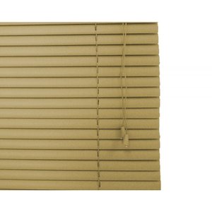 Persiana Horizontal de PVC para Escritório Quarto Sala e Decoraçao Bege 80x2,20cm (TFP6016)