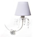 Ver imagem 2 de Lustre 3L Primavera Cristais 3 Flores P Branco Quarto Bebê Infantil Menina Menino