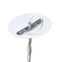 Ver imagem 3 de Lustre 3L Primavera Cristais 3 Flores P Branco Quarto Bebê Infantil Menina Menino