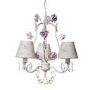 Ver imagem 1 de Lustre 3L Garden Rosa Quarto Bebê Infantil Menina