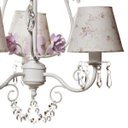 Ver imagem 2 de Lustre 3L Garden Rosa Quarto Bebê Infantil Menina