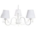 Ver imagem 1 de Lustre 3L Corrente Cristais Quarto Bebê Infantil Menina Menino