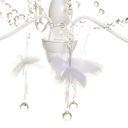 Ver imagem 2 de Lustre 3L Haste Madeira E Bailarinas Brancas Quarto Bebê Infantil Menina