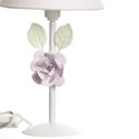 Ver imagem 2 de Abajur Metal Flor G Rosa Quarto Bebê Infantil Menina