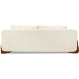 Sofa Jolie 2 Lugares 180cm Pes Boomerang Linho 212 Natural Ezz Natural - 4
